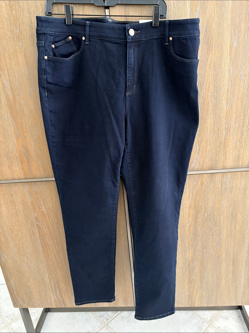 Chico’s Dark Navy Skinny Jeans